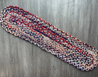Corredor de mesa prim patriótico 33x8"