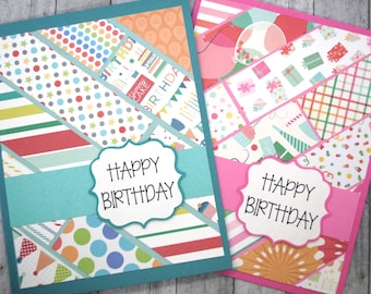 Your Choice - Birthday Collage Card - Greeting Card - Blank Note Card