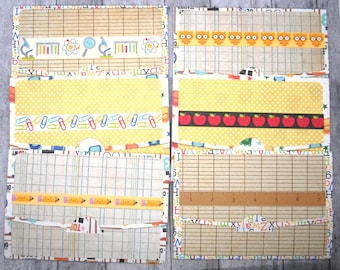 Your Choice - School themed Gift Card Holders - quadfold