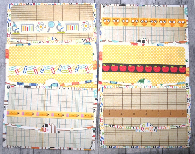 Your Choice - School themed Gift Card Holders - quadfold
