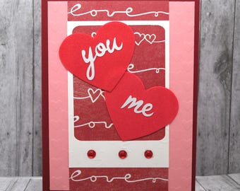 Valentine Love Card: You and Me Snapshot