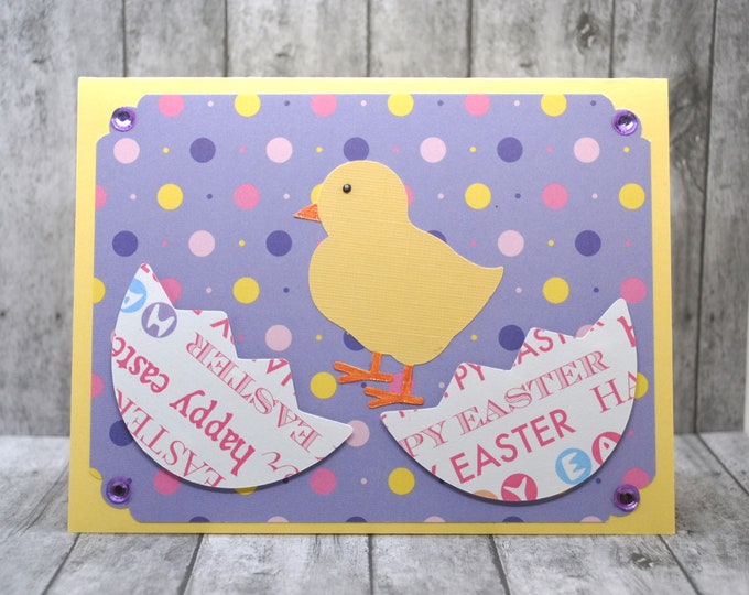 Easter Greeting Card: Hatched Chick