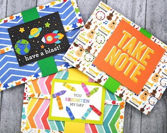 Your Choice - School themed Gift Card Holder trifolds