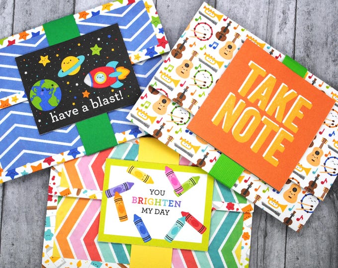 Your Choice - School themed Gift Card Holder trifolds