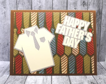Office Ties Blank Father's Day Greeting Card