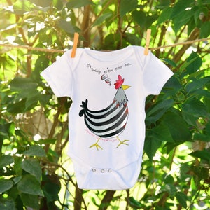 Flamingo baby outfit make perfect gift for Greek baby/ Greek parents cute baby clothes. image 1