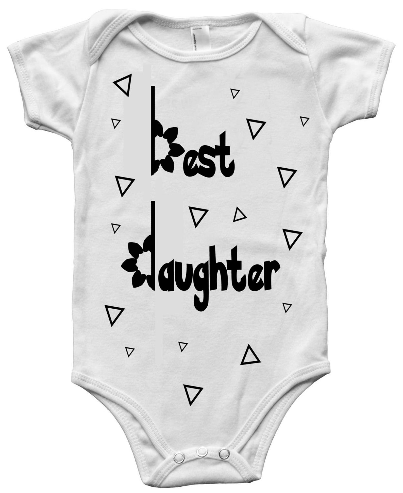 Baby announcement onesie Hipster baby girl onesie with quote Etsy
