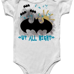 Bodysuit baby superhero, New Baby Gift, Sleepsuit, Baby Clothing, Short Sleeve Bodysuit Baby, New baby Fashion, New superhero baby arrival image 2