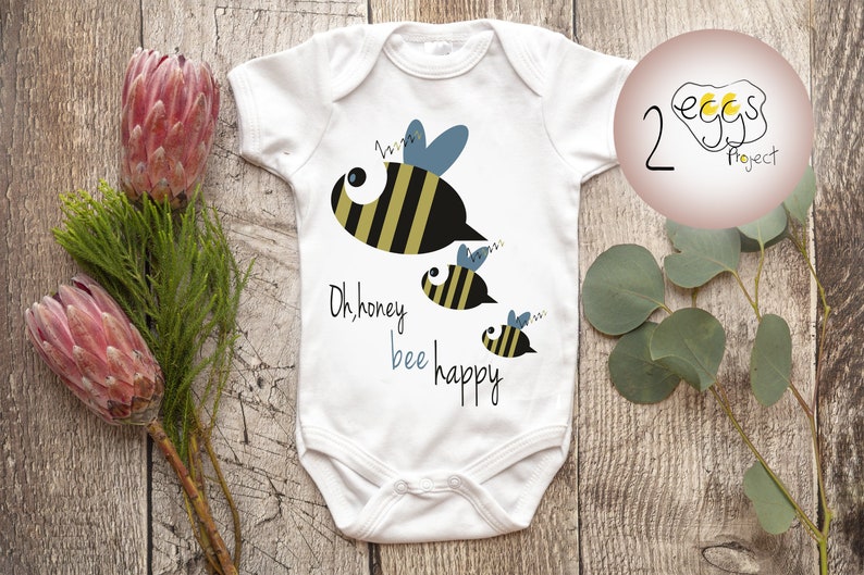 Bodysuit baby bee – Made in Greece handmade bodysuit with saying Bodysuit baby bee – Made in Greece handmade bodysuit with saying