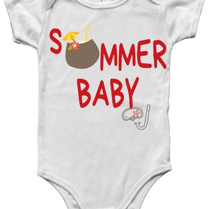 Summer baby outfit Slip on sandals for baby girl and girl bodysuit with quote and beach graphic make cute baby shower gift for infant girl image 2