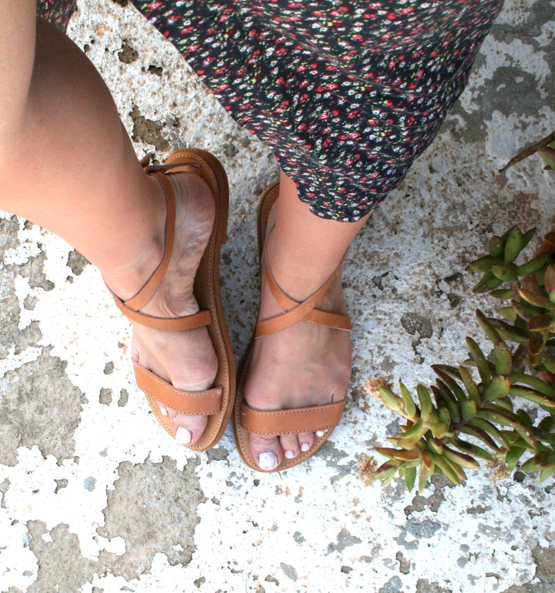 SANDALS WOMEN/ Handmade sandals/ Strappy Sandals/ Slingback | Etsy