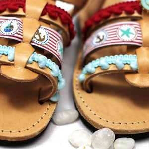 Unisex Kids' Shoes perfect as Summer Sandals/ Decorated sandals/ Toddler Sandals. image 8