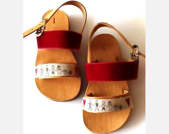 Sandals for toddler, Gladiator sandals girl, Slip on shoes for girls,Handmade Boho shoes Girls, Infant girl shoes, Summer sandal for toddler