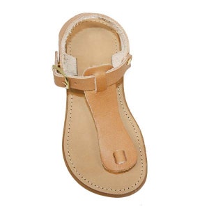 Unisex thong sandals kids/ Leather Grecian make perfect image 8