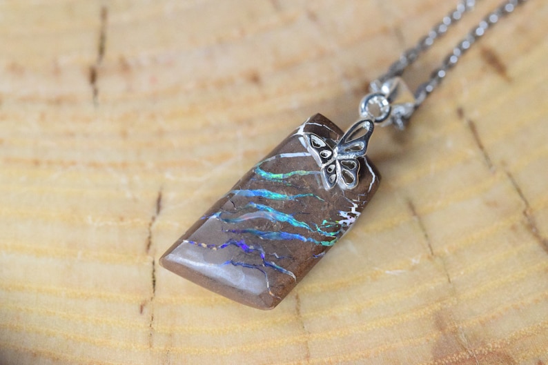 Boulder Opal pendant