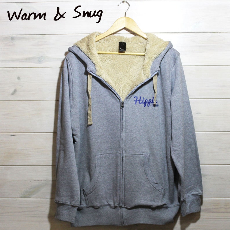 hippie zip up hoodies