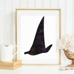Wicked the musical print, digital download, elphaba print, glinda print, elphaba hat print, witch hat print, wicked the musical poster