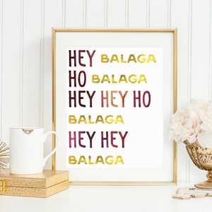 Balaga, digital download, great comet quote, the great comet of 1812, balaga quote, broadway wall art, natasha pierre, broadway musicals