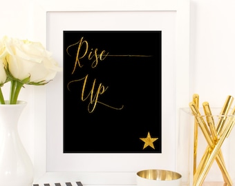 Lámina decorativa con cita del musical Hamilton, arte mural inspirador de Broadway, regalo para fans del teatro, descarga digital.