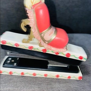 Ultra Rare Beauty and the Beast Stapler Dog Footstool Disney | Etsy