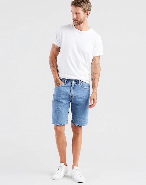 Dad Uniform Mens 40 Jean Shorts Vintage Jean Shorts Jorts Denim Shorts  Stone Wash 