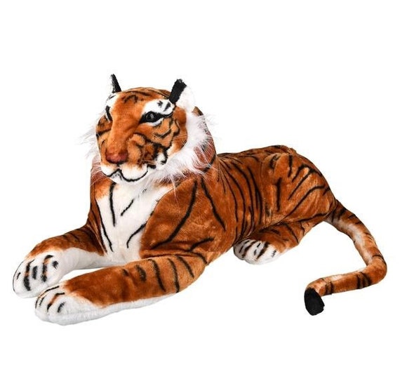 oversized stuffed tiger