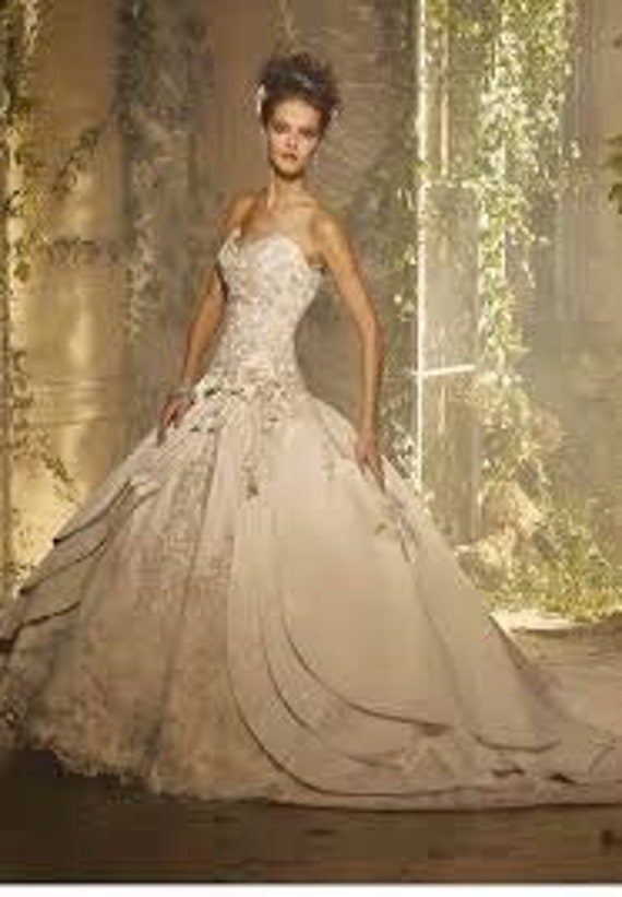 Fairy Tale Wedding Dress Cathedral Train Wedding G