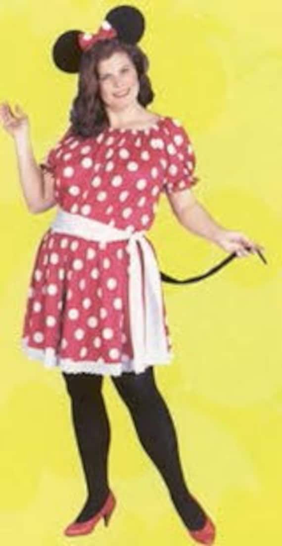 Women’s M Youth L Vintage Minnie Mouse Costume