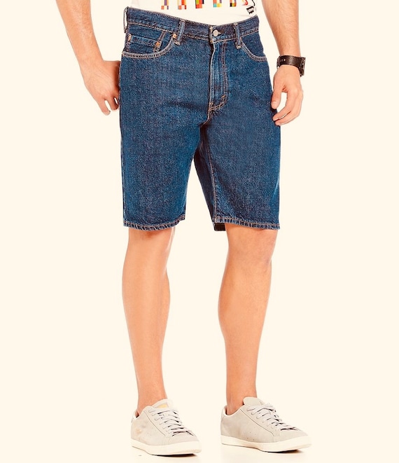 90s jean shorts mens