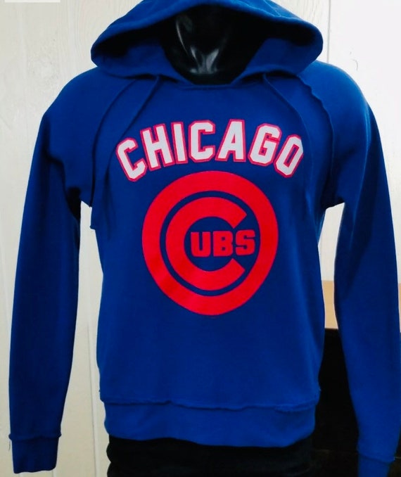 Womens Large Blue Cubs Hoodie Sweatshirt Womens Size Large Etsy