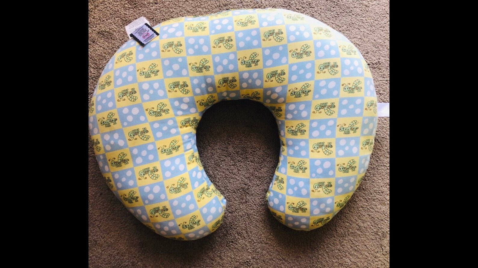 Boppy Infant Support Pillow Tummy Time Nursing Breastfeeding Etsy
