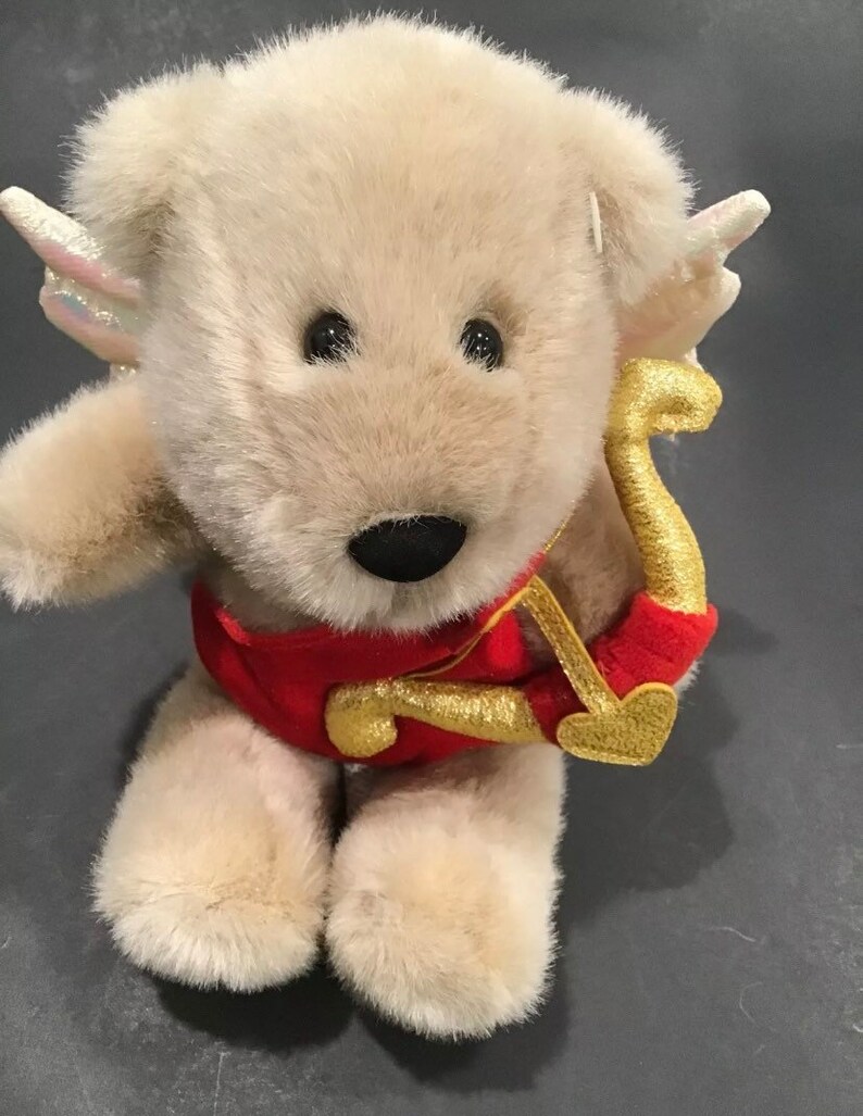 Plush Cupid Bear 10 Valentines Plush Starbucks Bearista Etsy