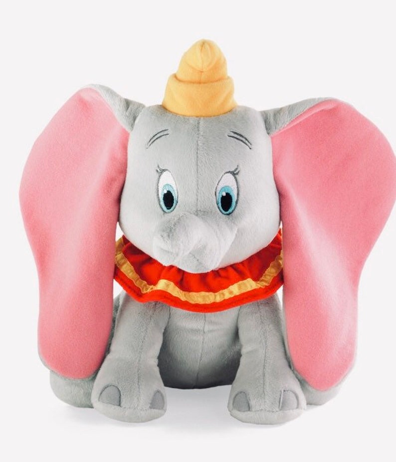 Baby Dumbo Plush Toy Stuffed Animals Stuffie Etsy