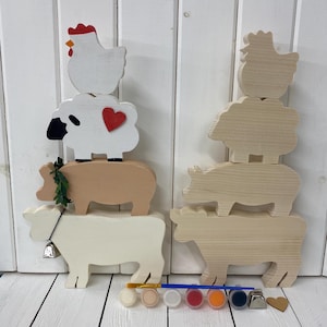 Cow - Laser Cut Out Unfinished Wood Craft Shape COW19 Cow - Laser Cut Out Unfinished Wood Craft Shape COW19