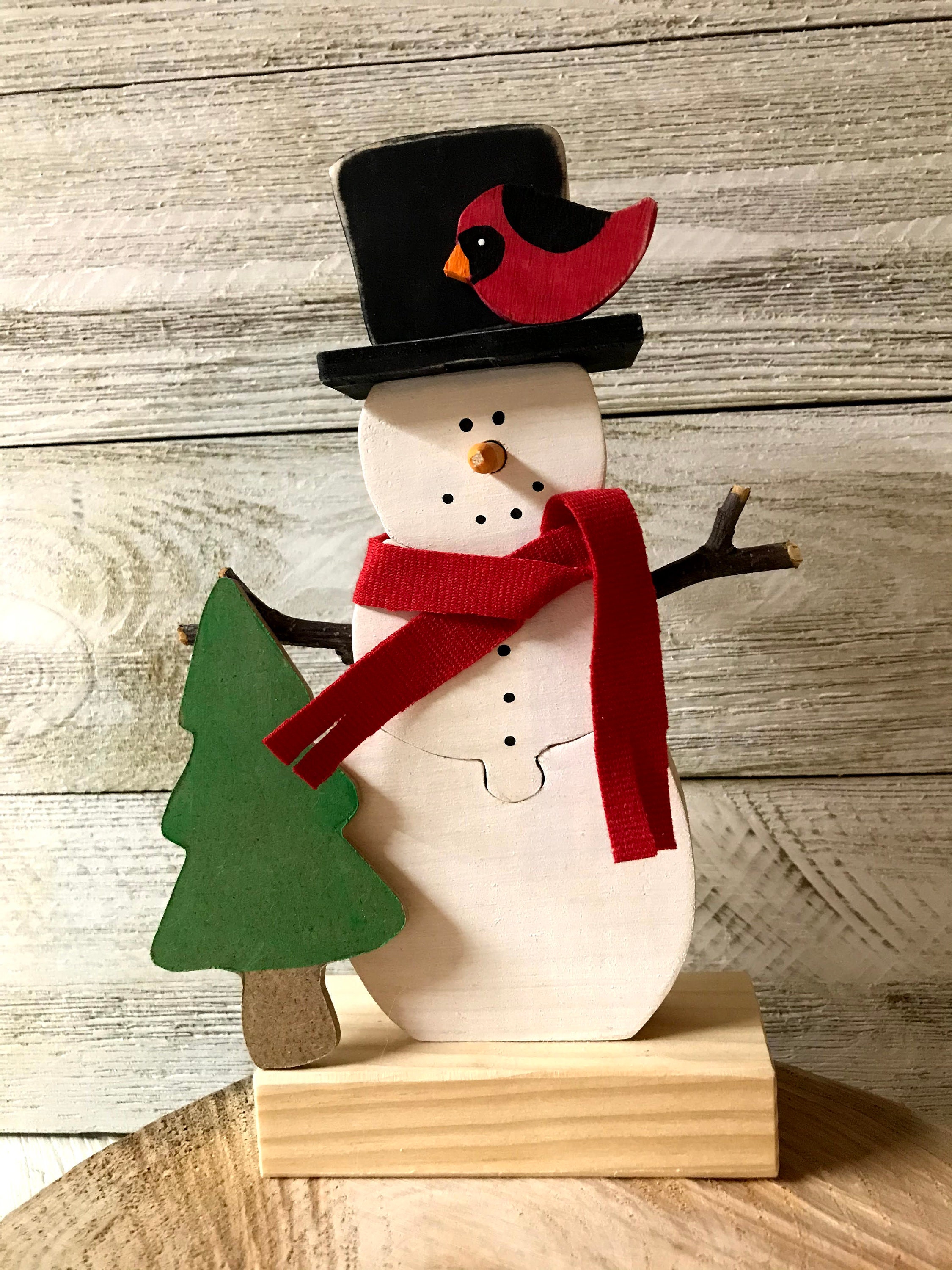 Christmas Craft Kit Wooden Craft Kit Adult painting kit Etsy