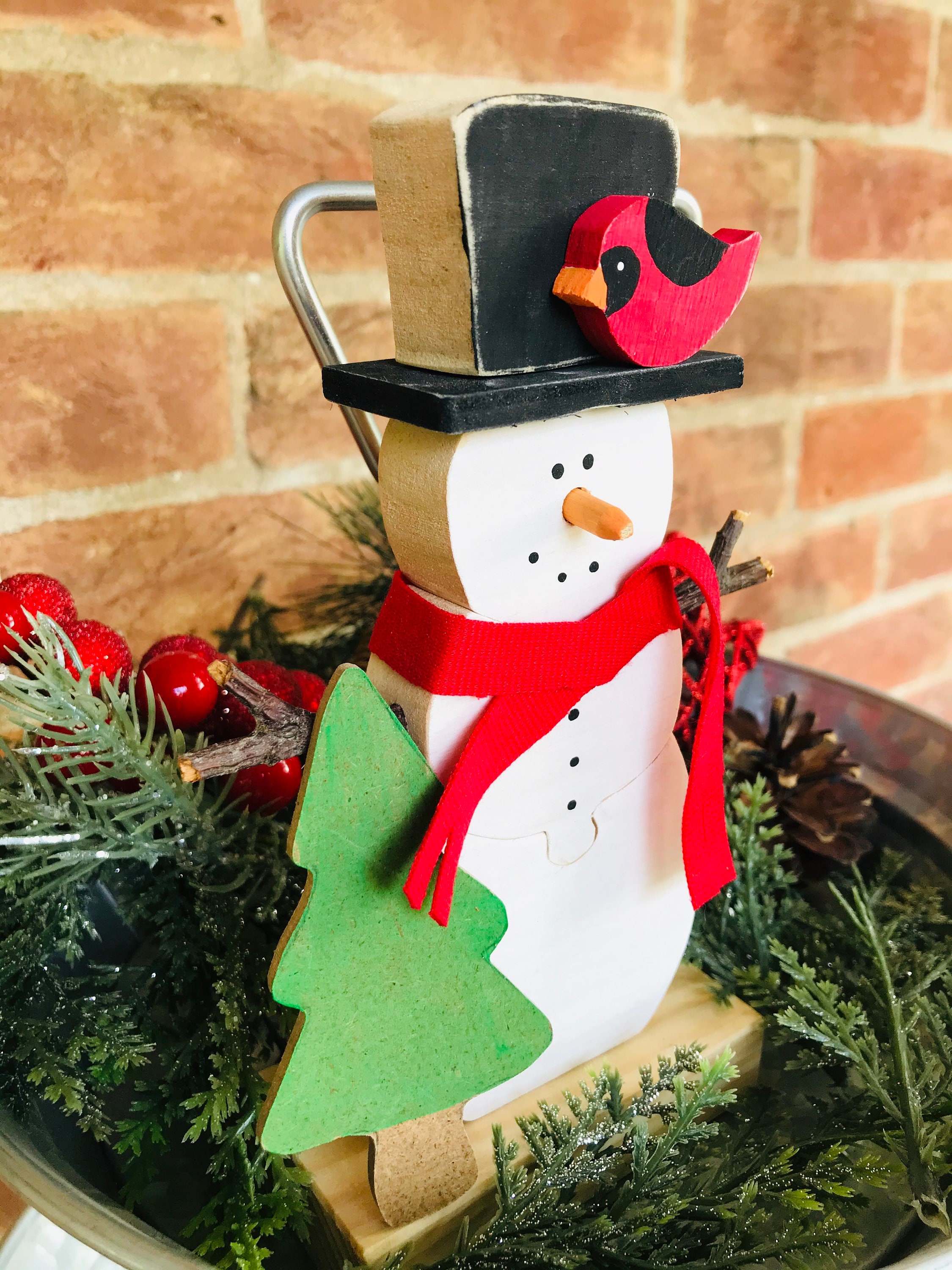 Christmas Craft Kit Wooden Craft Kit Adult painting kit Etsy