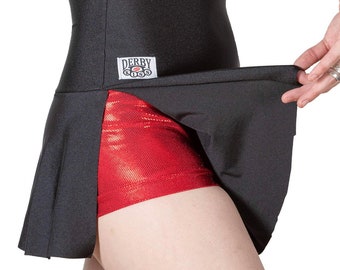 Derby Kiss Athletic Holographic Red Skort