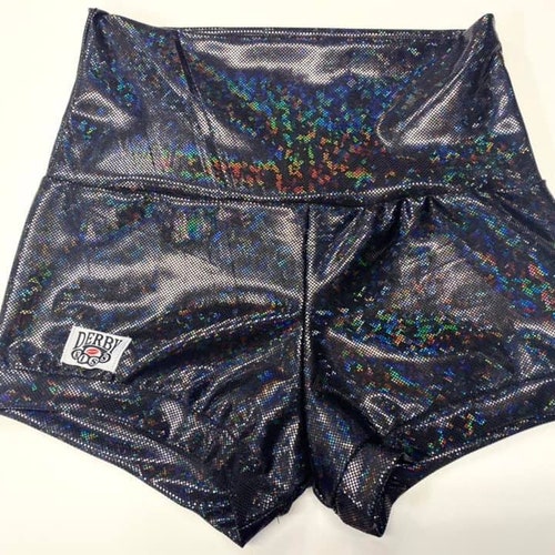 Derby Kiss Halloween Roller Derby Shorts Regular and High Etsy