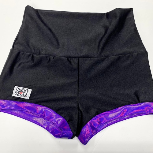 Derby Kiss Halloween Roller Derby Shorts Regular and High Etsy