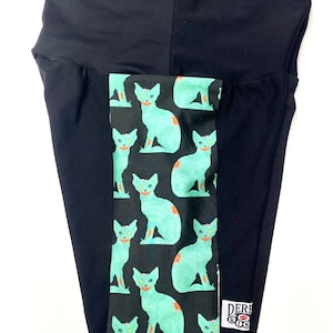 Zombie Kitty cat  Biker Shorts