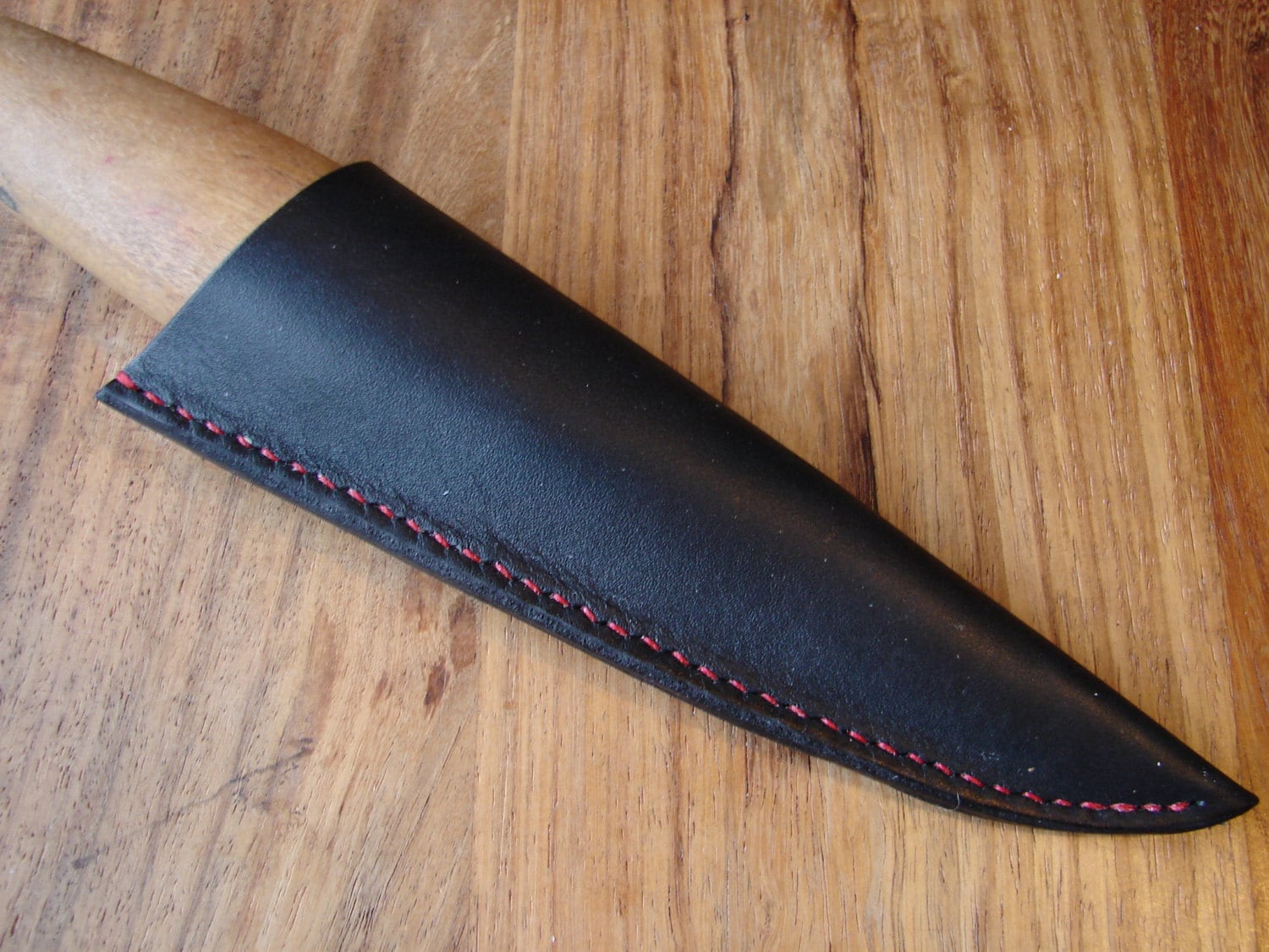 Leather Mora carving knife sheath 106 120 black Etsy