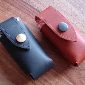 Leather Gerber Suspension belt sheath - multi tool pouch cover