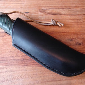 Fodero in pelle per sega pieghevole Bahco Laplander