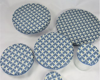 Charlotte dish cover for cobalt blue zero waste food dish