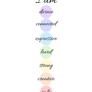 Chakra Art print, Yoga Art, Chakra Wall Art, Chakra Printable, Meditation Decor, Yoga studio art, meditation room decor, Healing Art,
