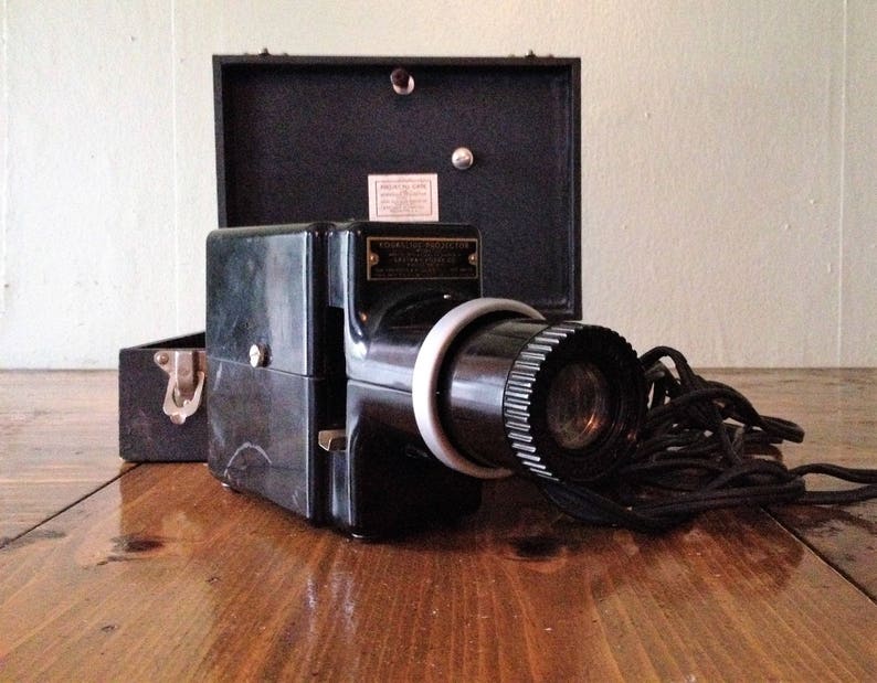 NOT TESTED Kodak 1940's Kodaslide Slide Projector Model 1 Etsy