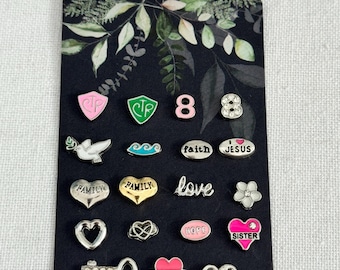 Locket Charms: Additional Gems & Replacement Charms