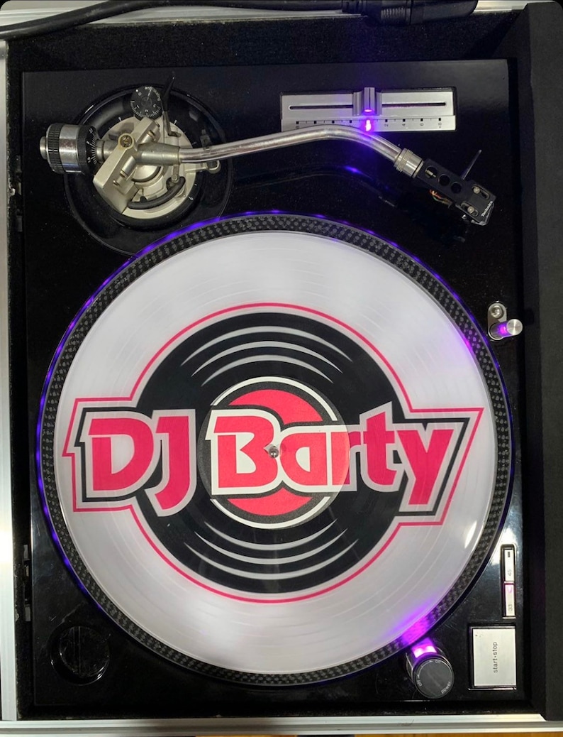Custom DJ Slipmats With Your Logo pair Etsy