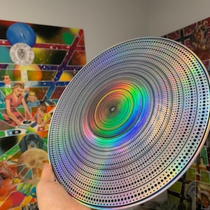 12&quot; Pair infinity holographic dots Custom SERATO Performance Control Vinyl 12&quot; Pair infinity holographic dots Custom SERATO Performance Control Vinyl 12&quot; Pair infinity holographic dots Custom SERATO Performance Control Vinyl 12