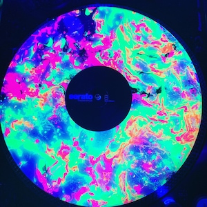 12&quot; UV marmer waanzin Custom SERATO Control Vinyl